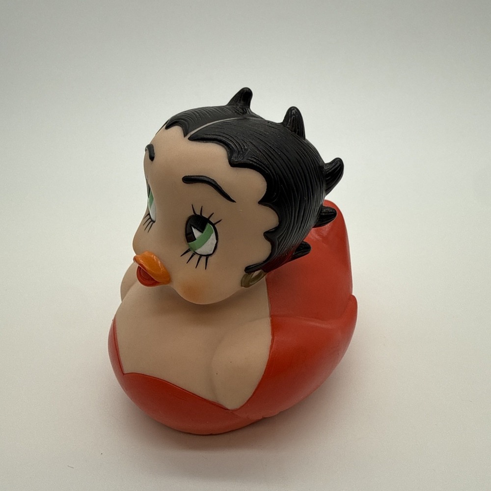 Betty Boop Rubber Ducky Vintage 2000's Duck 4"  "Celebriducks"